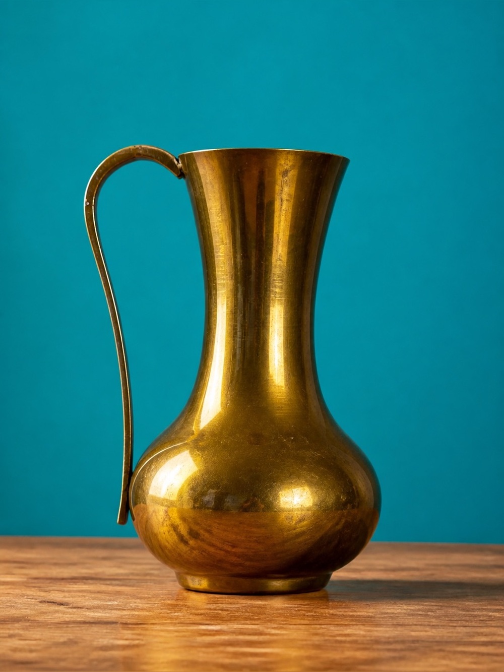 Vintage Small Brass Ewer